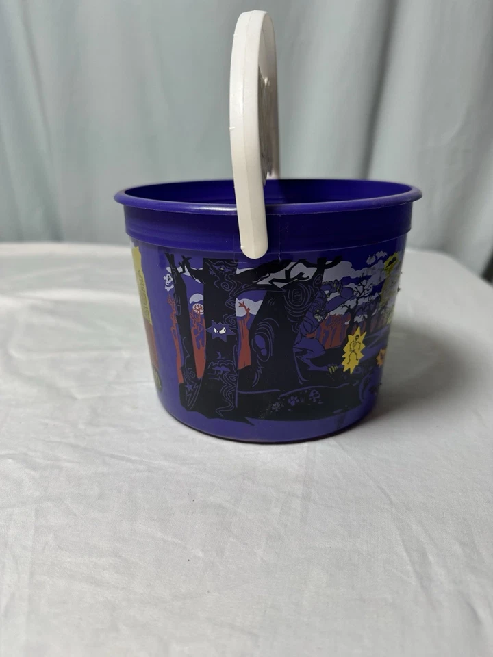 2012 年麦当劳 Happy Meal Scooby-Doo 万圣节桶紫色把戏或零食 — 第 3/4 张图片