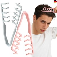 2 StüCk Textur Kamm Volumen Kamm, Stylingkamm Mit Textur FüR Pflege Volumen, B