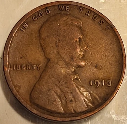 1913 P Lincoln Wheat Penny! Good Condition But You Be The Judge! 112 Years Old!