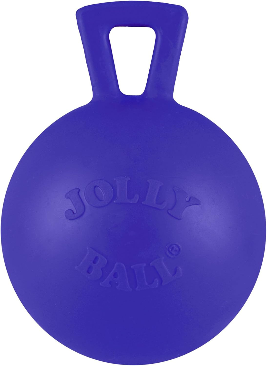 Jolly Pets Tug-N-Toss Heavy Duty Dog Toy Ball with Handle, 4