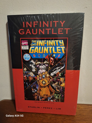 Marvel Premiere Classic: The Infinity Gauntlet-#1-6-Hardback New Sealed 