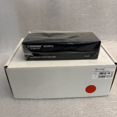 NEW TV One 1x4 VGA Distribution Amplifier 1T-VGA-414 RGBHB/YPbPr