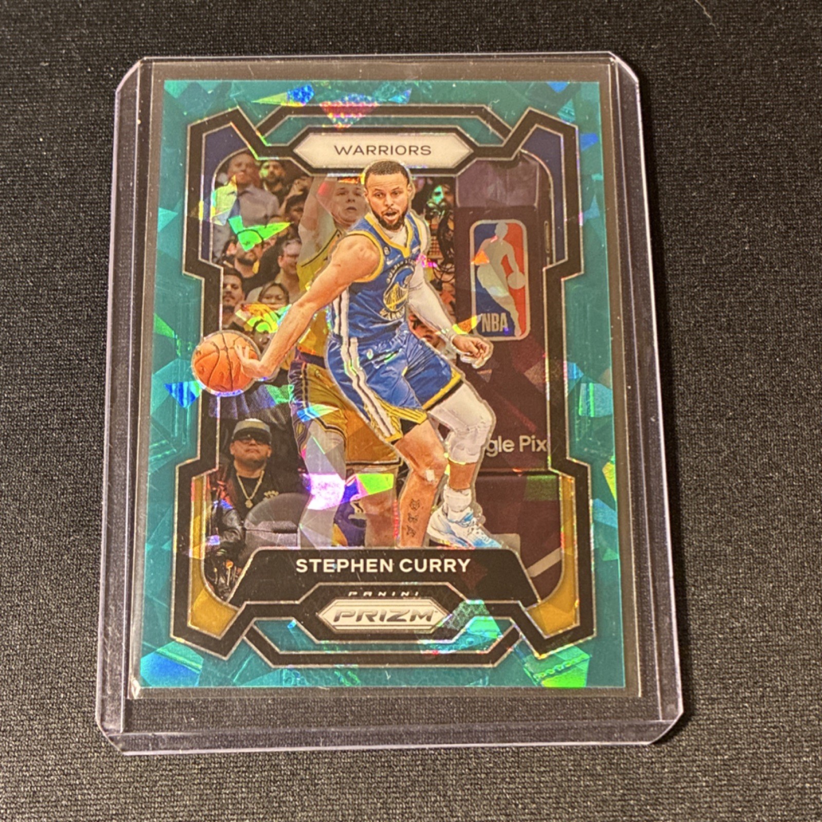 Panini 2023-24 Prizm Stephen Curry Teal Ice Prizm #119 /225 Warriors