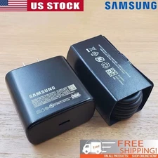 ✅Samsung Galaxy S24 S24+ S24 Ultra 45 Watt Super Fast Wall Charger & USB-C Cable