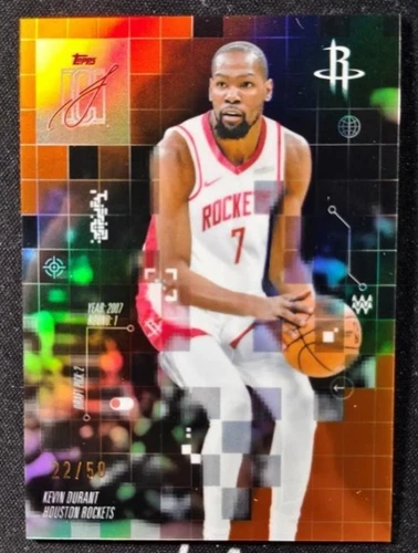 2025 Topps Signature Kevin Durant Orange (RAW)