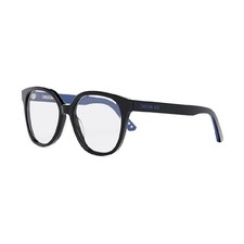 New Dior Laparisiennedioros3i 1000 Women Eyeglasses Black Clear Demo Lenses