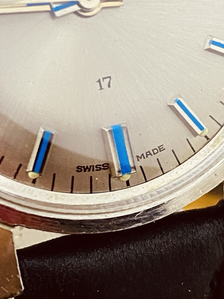 1969 Vintage Lincoln Compressor Stainless Steel Watch Running 33mm