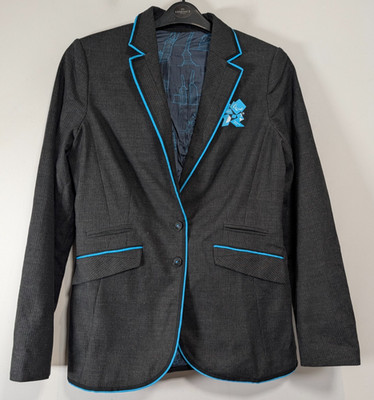 Next London 2012 Olympia Blazer Jacke Damen 12 schwarz Wollmischung offizielle Uniform