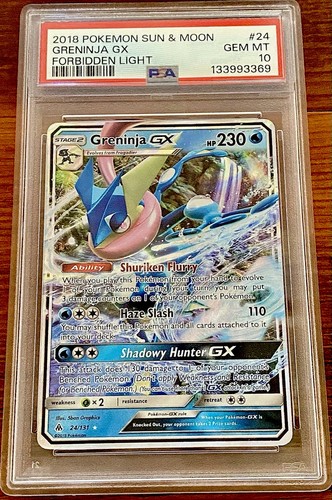 Greninja-GX graded PSA 10 for sale on eBay