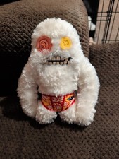 Fuggler Sasquoosh Yeti White Monster Budgie Underwear Annoyed Alien 11" Squatch