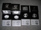 American Silver Eagle PROOF Set LOT Of 4 Complete COA 2022-2025 West Point Mint