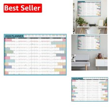2026 Yearly Wall Calendar - 12 Planner with Thick Paper  Stickers