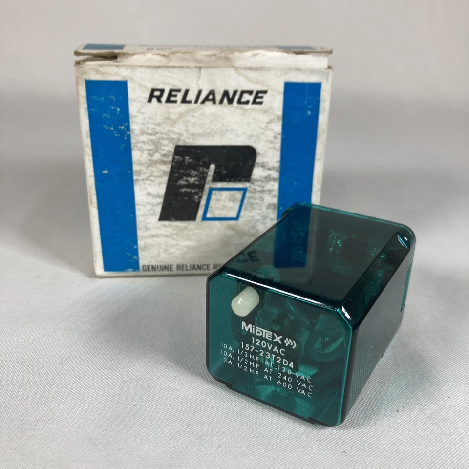 New Midtex 157-23T2D4 / 15723T2D4 - Reliance Electric 413330-12AH Relay - Image 2 of 4