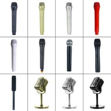 1pc Fake Prop Microphone Props Artificial Microphone Prop Kids Microphone Toy.