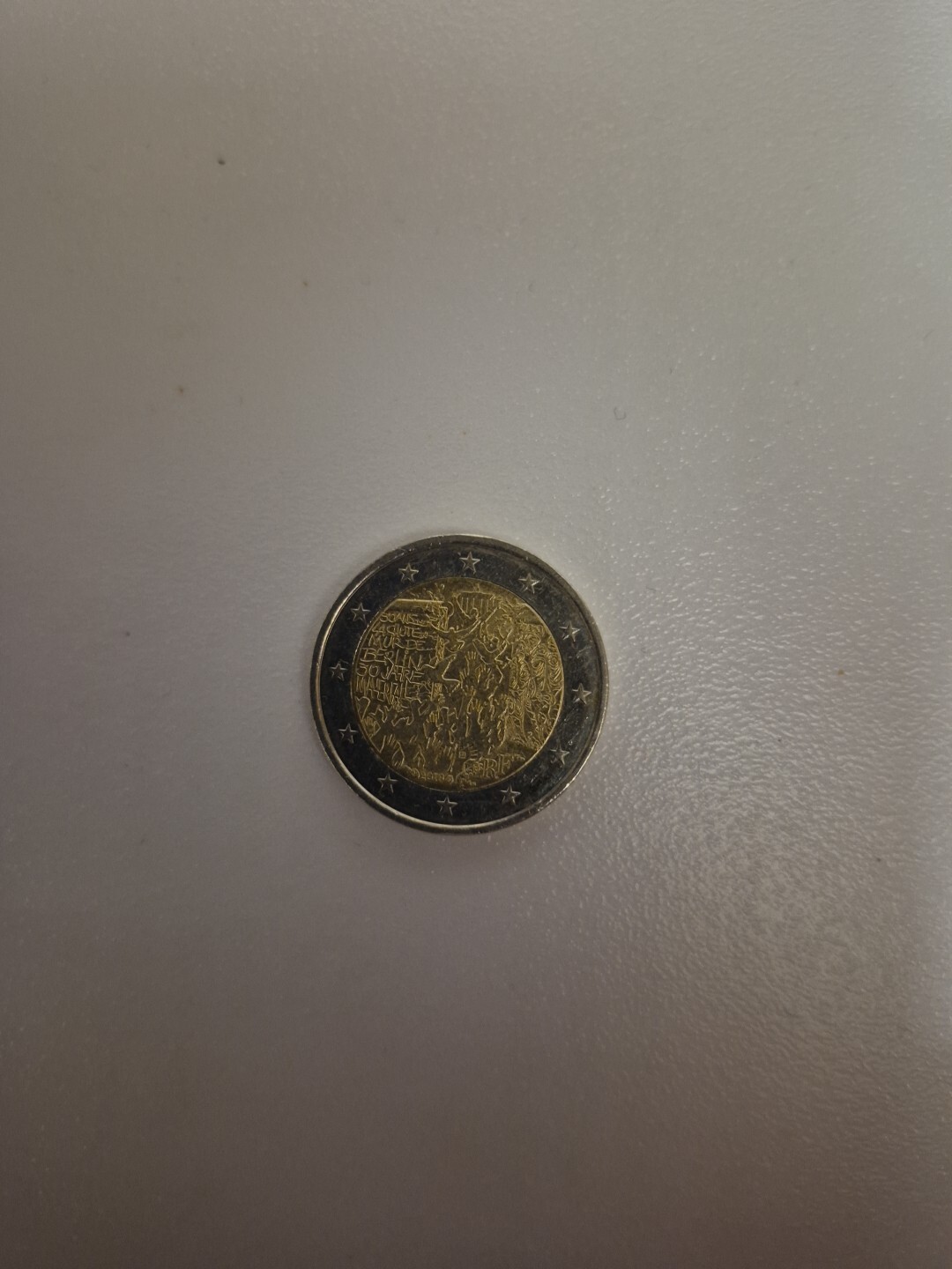 PIECE 2 EUROS RARE 2019 COMMEMORATIVE "CHUTE DU MUR DE BERLIN"