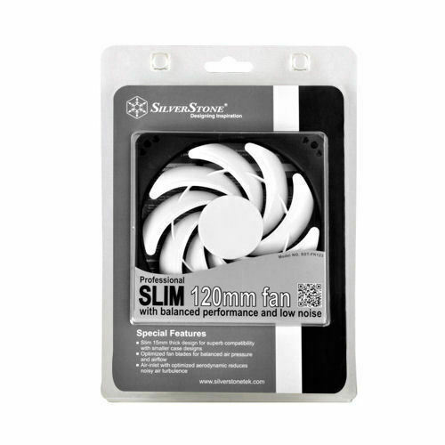 Silverstone SST-FN123 Slim 120mm Case Fan (3 Pcs) - Picture 1 of 4