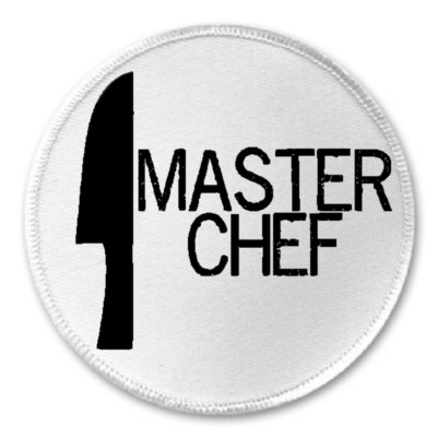 Master Chef - 3'' Sew / Iron On Patch Cook Kitchen Cooking Funny Joke Humor Gift
