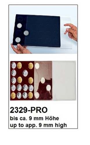 Alu-Großer-Münzkoffer-Diamant Look-&-münztableaus IN Blu Rosso Scuro - Foto 163 di 171