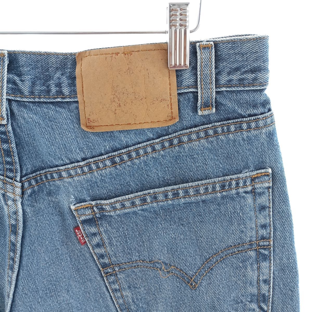 希少 00's USA製 Levis 550 W33 00'S Levi's 550 Relaxed Fit Tapered Denim Pants Made in USA