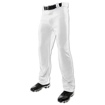 Used Champro Men's Standard MVP Open Bottom Loose-fit Baseball Pants-Small-White