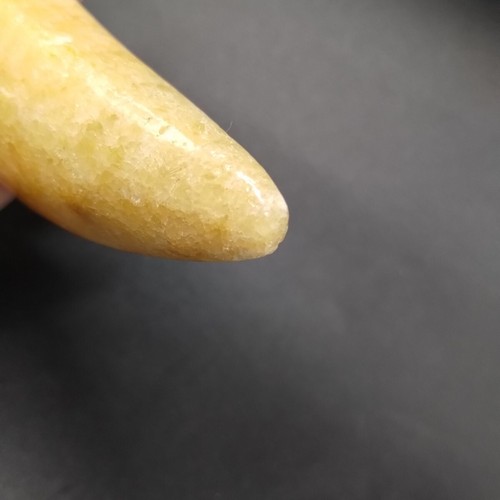 Alabaster Stone Decorative Fruit Banana Figurine Paperweight Decoration - Picture 11 of 14
