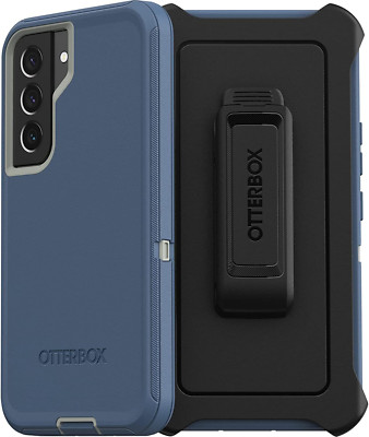 Case for Samsung Galaxy A35 5G OtterBox Defender Series + Holster - Blue White