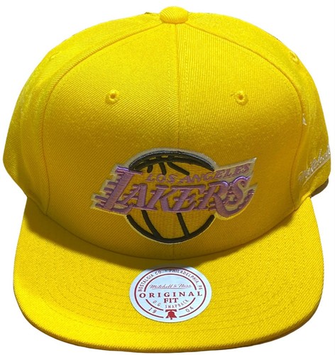 Los Angles Yellow Snapback NBA Hat | eBay