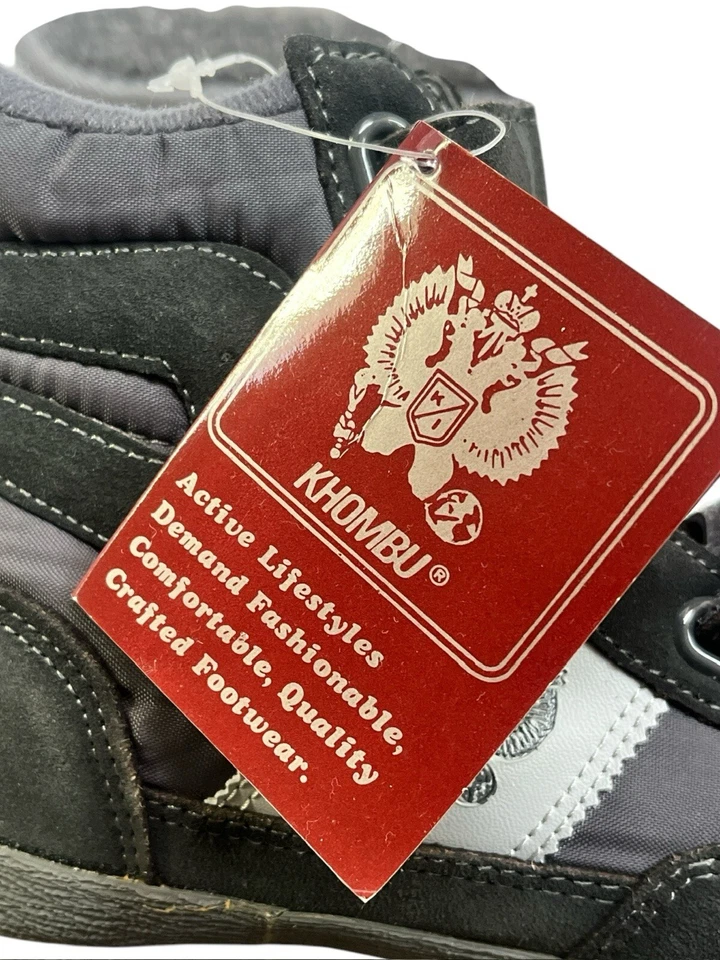 vintage khombu explorer winter snow boots youth big kids sz 3 deadstock NIB 80s - Image 2 of 4