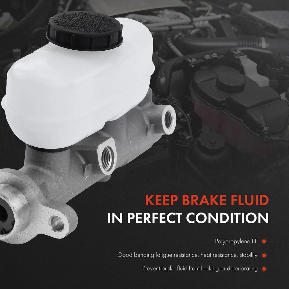 Cilindro maestro de freno con depósito para Ford F-250 F-350 E-250 E-350 Econoline Foto 3 de 4