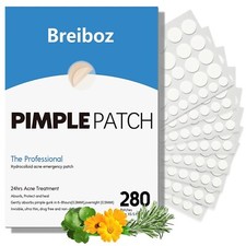 Hydrocolloid Ace Patches, Salicylic Acid Cica Oil-280 Patches,5 Size,2 Thickne