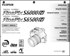 FujiFilm FinePix S6000 FD S6500 FD Digital Camera User Guide Instruction Manual