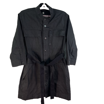 black denim shirt dress womens boohoo Women's Denim Shirt Dress in Black