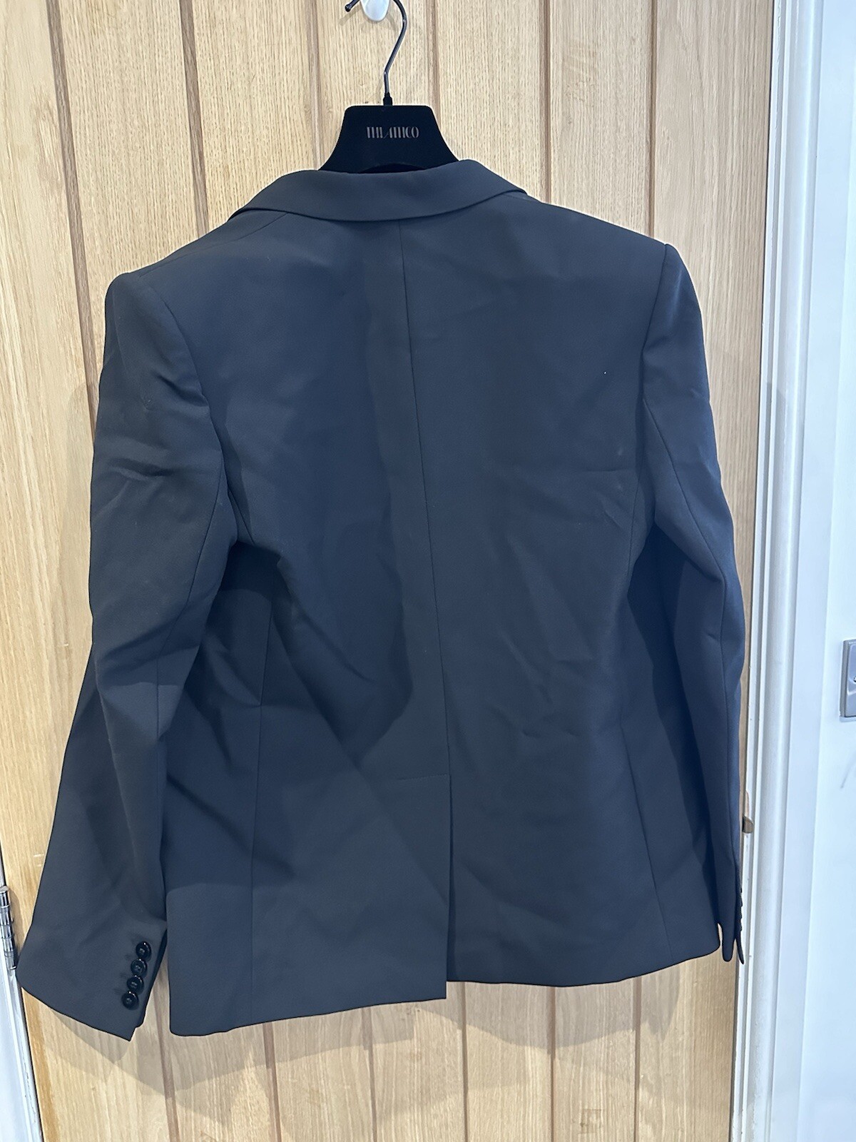 THE ATTICO  BIANCA BLACK JACKET Size XS GENUINE RRP £950 #U10 image 8