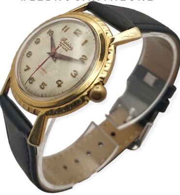 Precise Luxe 34mm 1950s Cal Mechanical Femga 520 Lebrocantheure Vintage Watch