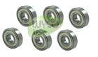 (6) Bearings fit John Deere Mower Deck Spindle on L100, L120, 130, LA145, R40