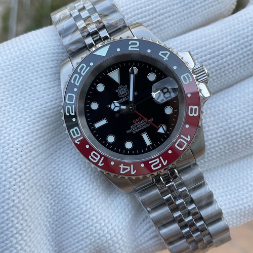 Steeldive SD1993, GMT, 'Coke', NH34, Sapphire, Lume, 300m Diver, Diving, BNIB - Picture 4 of 14