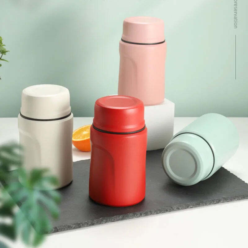 With Spoon Thermos Food Lunch Box
