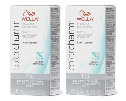 Wella Color Charm Liquid Hair Toner 42 ML /1.4 oz- Choose Shades or w/ Developer - Picture 13 of 65