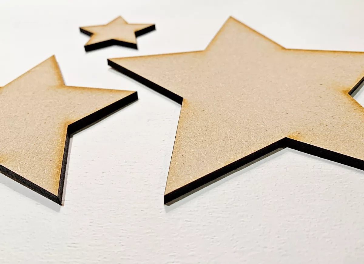 Large wooden star with lights deals