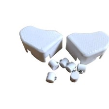 Awning Plastic End Caps Set Left And Right With Pegs