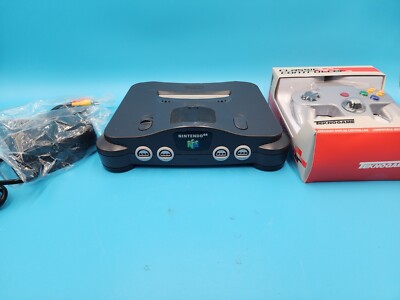 Original Nintendo 64 N64 US Console Bundle Controller Power Jumper A/V