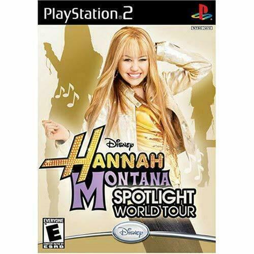 Hannah Montana Spotlight World Tour for PlayStation 2 Ps2 Disney