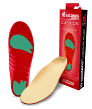 10 Seconds Pressure Relief Cushion Insoles Size - Men's 9-9.5 Women's 10.5-11