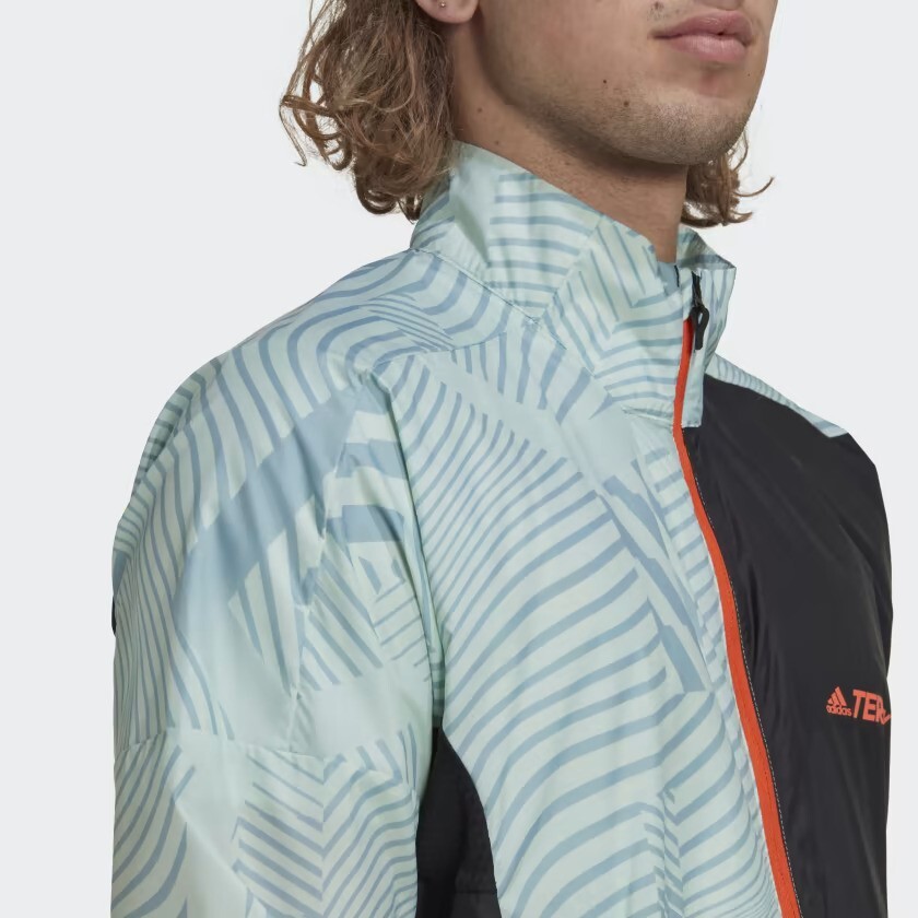 Adidas Men's TERREX TRAIL RUNNING WIND JACKET Running HI6199 | eBay