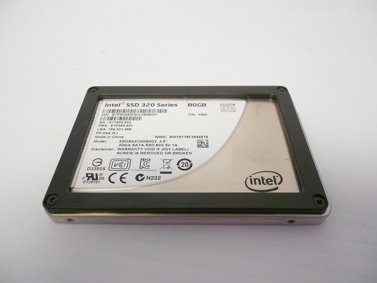 HP Nimble SAN Storage 80GB SSD 3Gb Hard Drive CS210 CS215 CS220 SP
