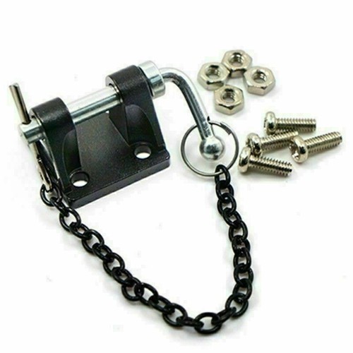 RC Car Metal Tow Shackle Trailer Hook for 1:10 SCX10 TRX-4 D90 D110 Rock Crawler - Picture 2 of 6
