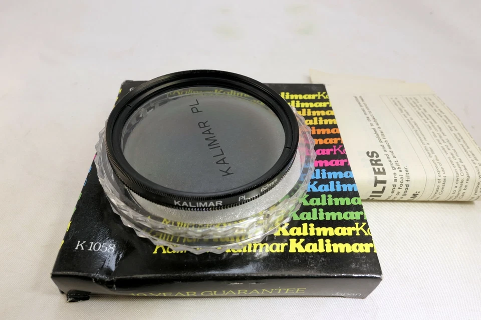 KALIMAR 62mm PL Polar Polarizer Lens Filter  - - -  old stock - never used boxed - Image 4 of 4