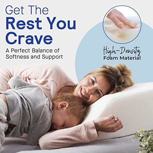 Restorology Leg Elevation Pillow for Sleeping Supportive Bed Wedge