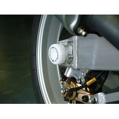 R&G Swingarm Protectors White Suzuki GSX-R600 1996 - 2005