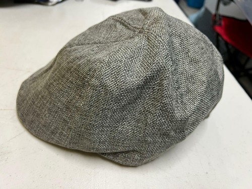 David And Young Mens Grey Cap Hat Cabbie Newsboy Peaky Blinders Size X Xl Ebay